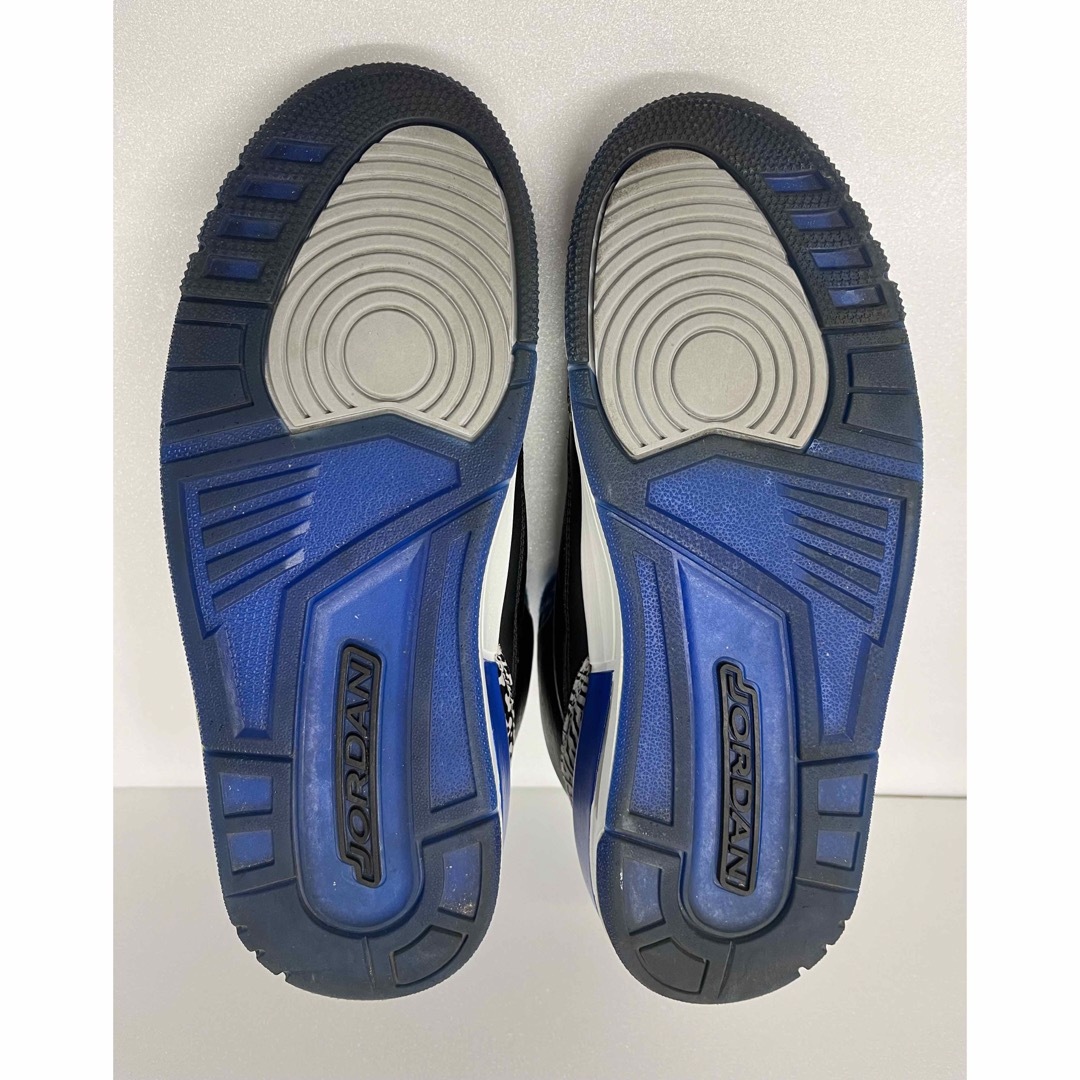Jordan Brand（NIKE）(ジョーダン)の25.5cm AIR JORDAN 3 AJ3 RETRO スポーツブルー メンズの靴/シューズ(スニーカー)の商品写真