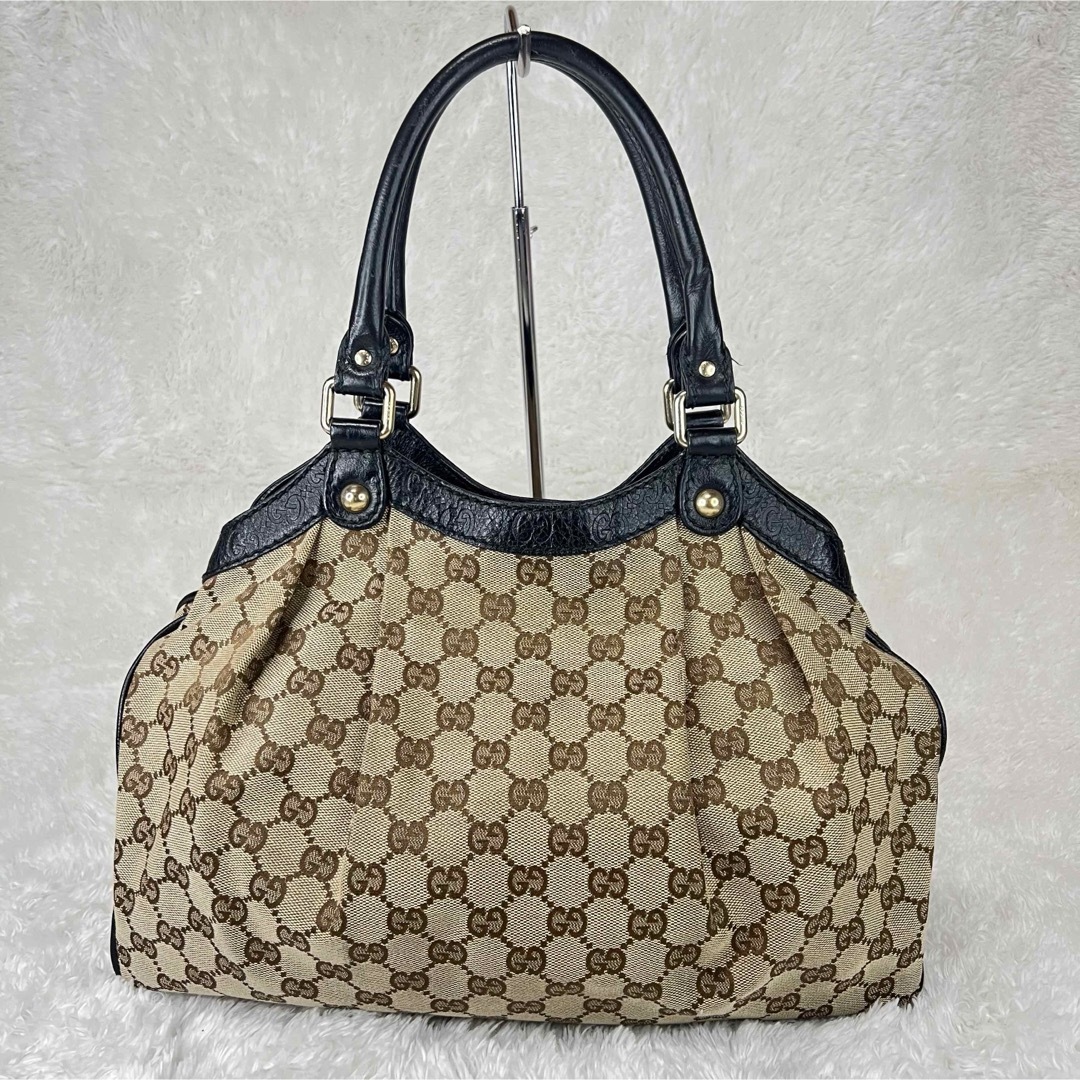 Gucci(グッチ)のGUCCI/スーキー GGキャンバス トートバッグ インターロッキングチャーム レディースのバッグ(トートバッグ)の商品写真