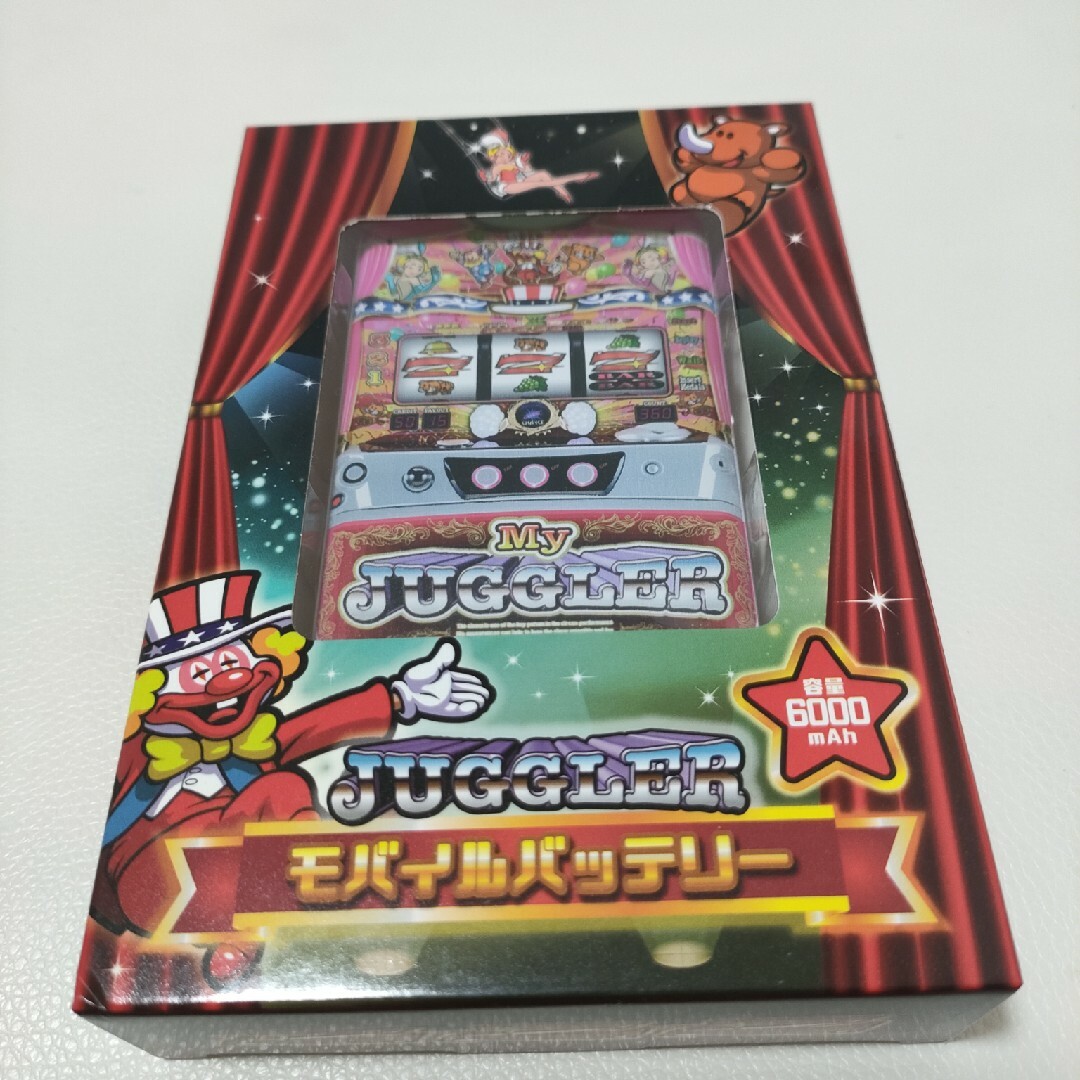 ジャグラーモバイルバッテリー エンタメ/ホビーのテーブルゲーム/ホビー(パチンコ/パチスロ)の商品写真