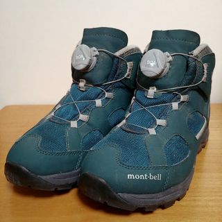 モンベル(mont bell)のモンベル　子供用トレッキングシューズ　21cm　外箱付(アウトドアシューズ)