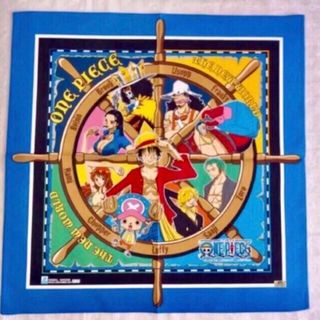 ワンピース(ONE PIECE)のラスト１点！即購入ＯＫ！新品未使用 アニメ ワンピース バンダナ(キャラクターグッズ)