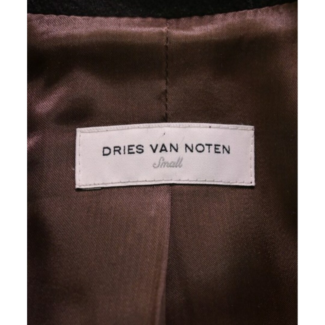 DRIES VAN NOTEN(ドリスヴァンノッテン)のDRIES VAN NOTEN ドリスヴァンノッテン ピーコート S こげ茶 【古着】【中古】 レディースのジャケット/アウター(ピーコート)の商品写真