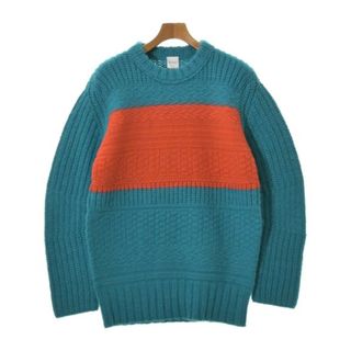 ポールスミス(Paul Smith)のPaul Smith ポールスミス ニット・セーター M 緑系xオレンジ 【古着】【中古】(ニット/セーター)