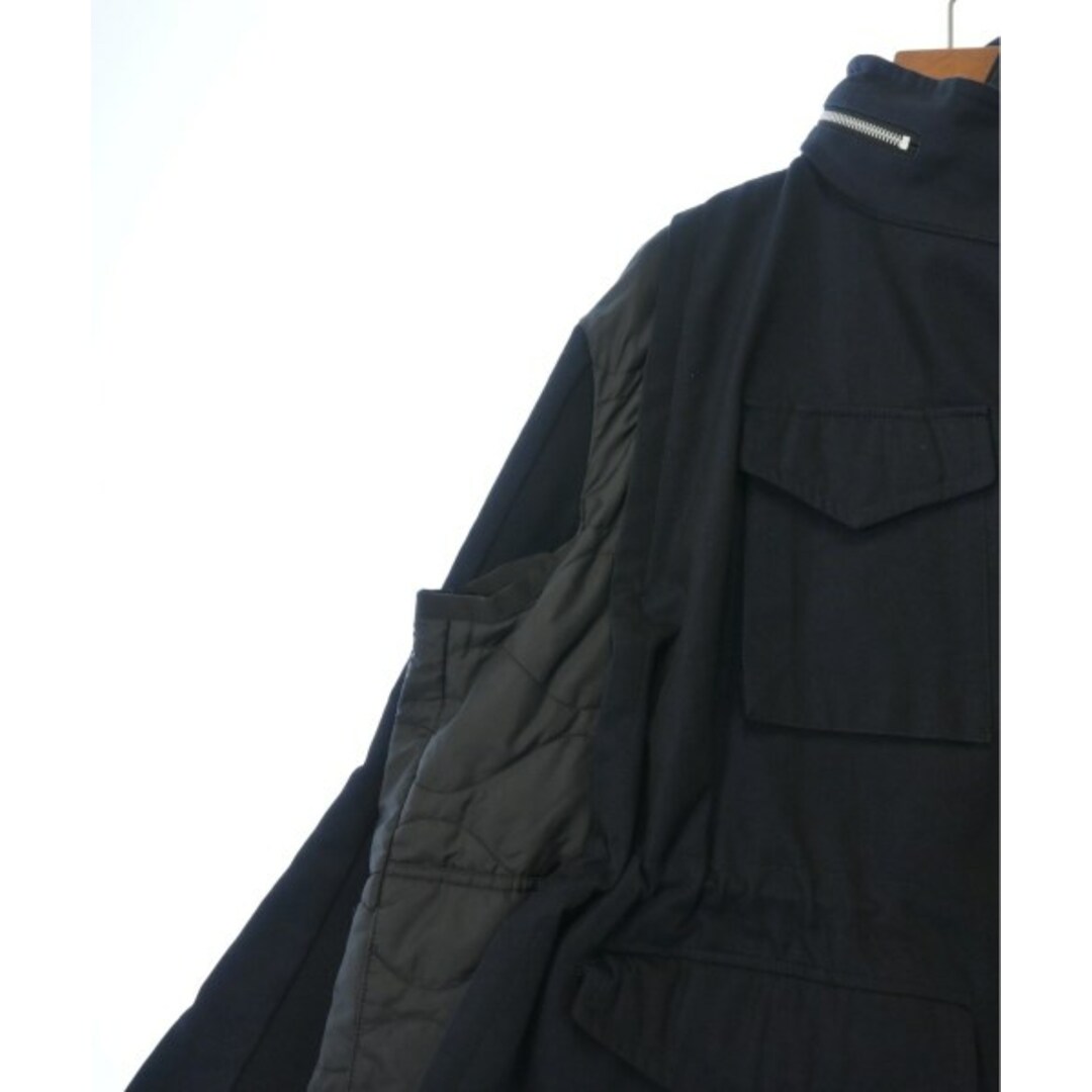 sacai(サカイ)のsacai サカイ ブルゾン（その他） 1(S位) 紺x黒 【古着】【中古】 レディースのジャケット/アウター(その他)の商品写真