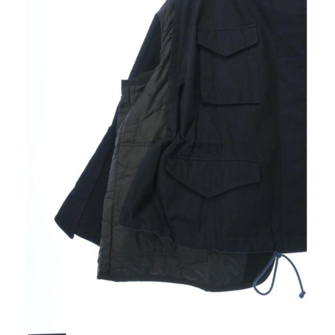 sacai(サカイ)のsacai サカイ ブルゾン（その他） 1(S位) 紺x黒 【古着】【中古】 レディースのジャケット/アウター(その他)の商品写真