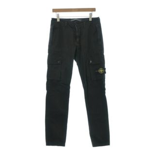 ストーンアイランド(STONE ISLAND)のSTONE ISLAND ストーンアイランド カーゴパンツ 30(M位) 黒系 【古着】【中古】(ワークパンツ/カーゴパンツ)