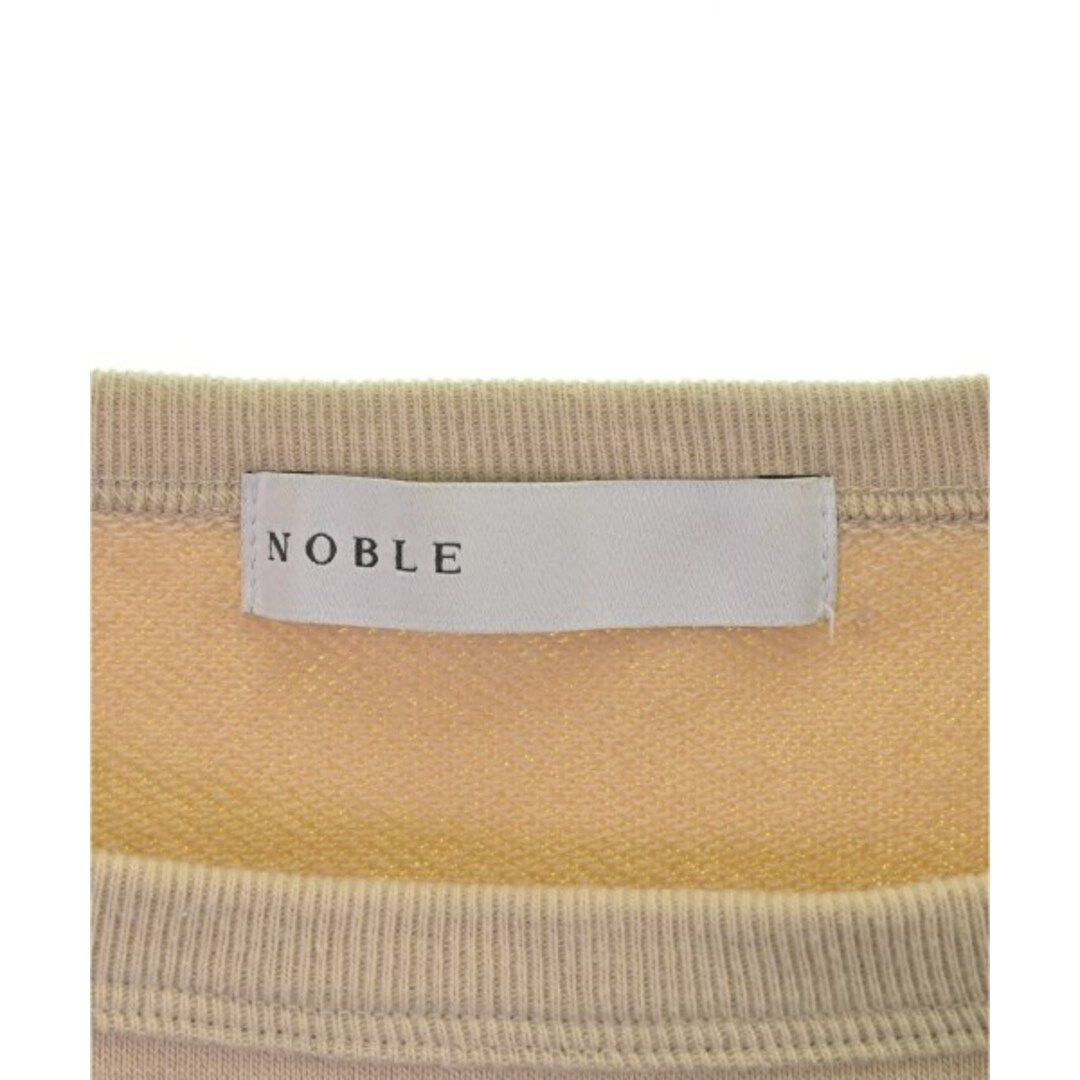 Noble(ノーブル)のNOBLE ノーブル Tシャツ・カットソー F ベージュ 【古着】【中古】 レディースのトップス(カットソー(半袖/袖なし))の商品写真