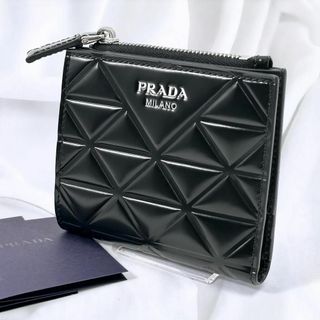 PRADA - PRADA サフィアーノロゴ レザー ボロタイ ループタイ プラダの