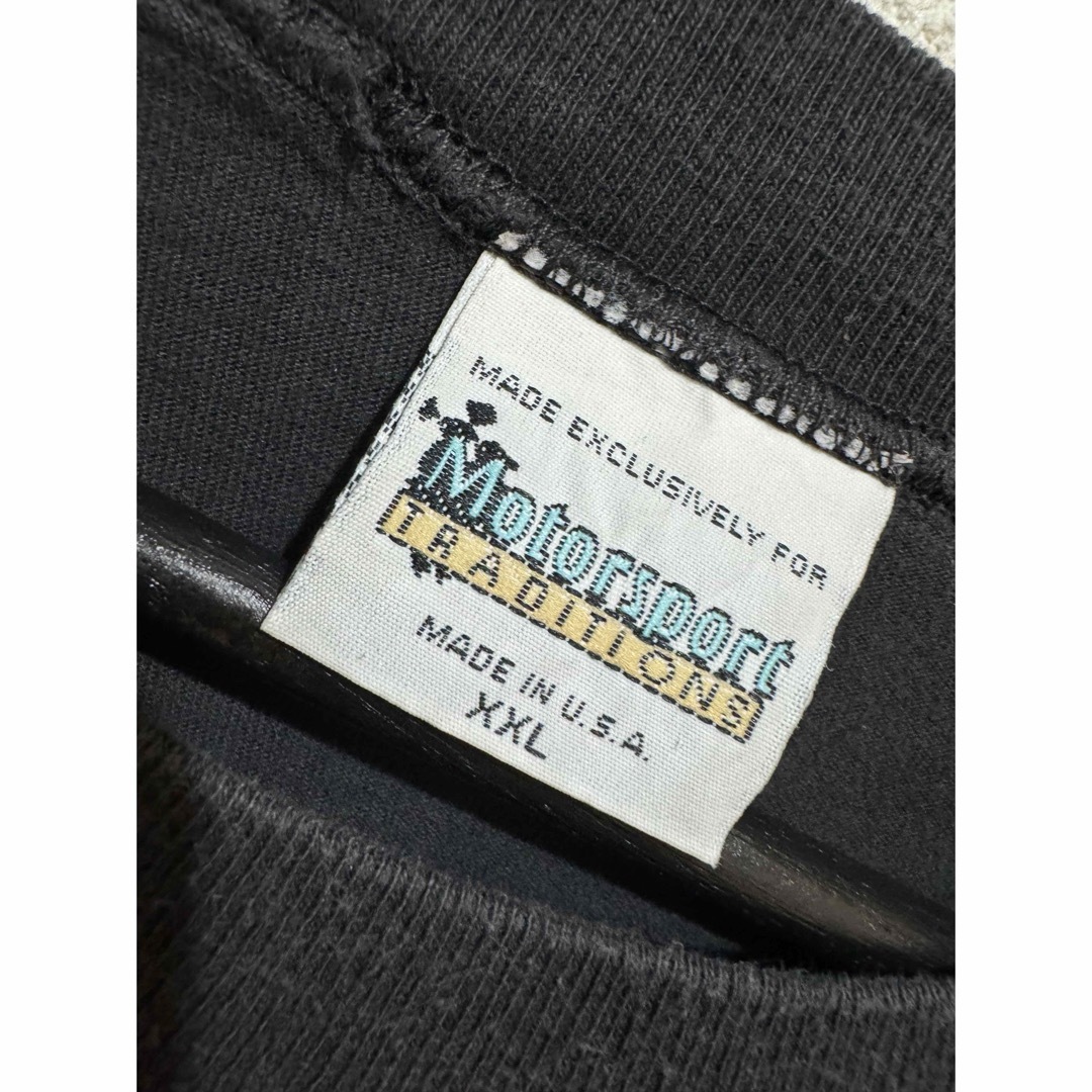 VINTAGE(ヴィンテージ)の【古着】ドラッグレース1994 Tシャツ 2XL ブラック メンズのトップス(Tシャツ/カットソー(半袖/袖なし))の商品写真