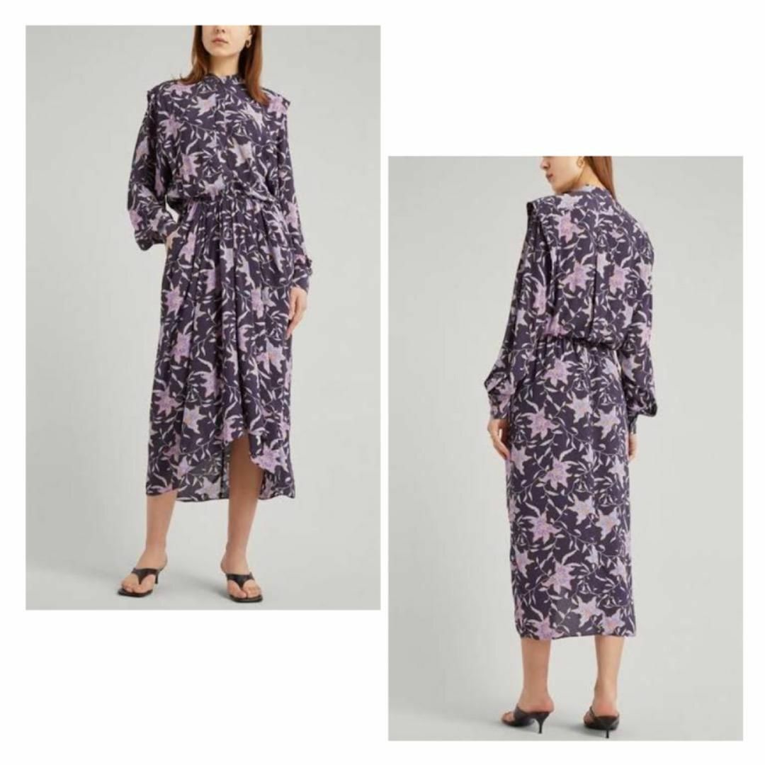 Isabel Marant(イザベルマラン)の美品◆Isabel Marant Étoile◆21SS　OKLEY DRESS レディースのワンピース(ロングワンピース/マキシワンピース)の商品写真