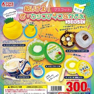 リアル!ざ・カップアイス&かき氷マスコット レトロセレクト 全5種(その他)