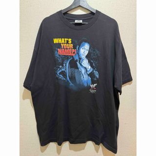 【古着】ドウェインジョンソン(ザ・ロック) Tシャツ プリント 2XL(Tシャツ/カットソー(半袖/袖なし))