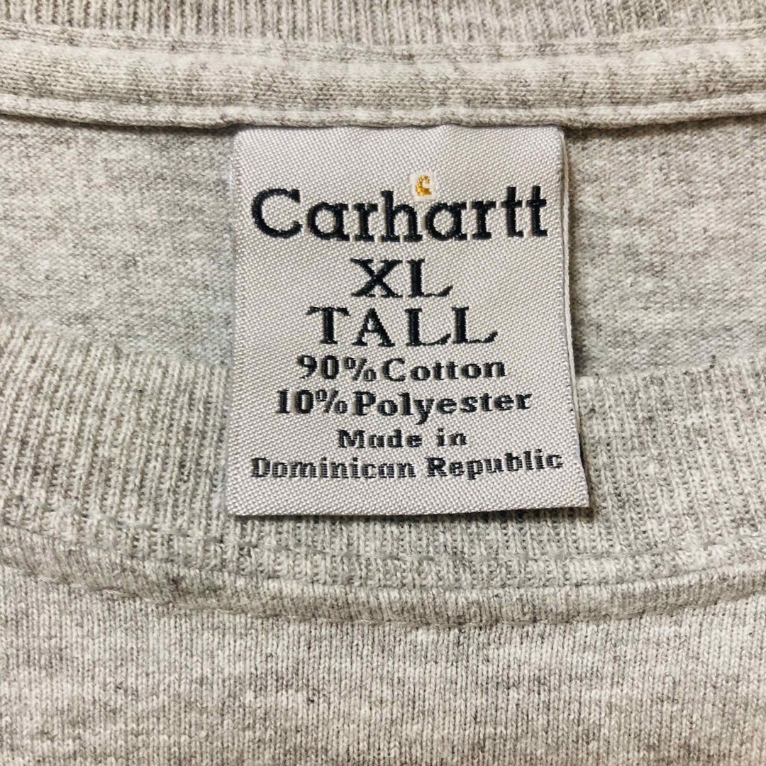 carhartt(カーハート)のcarharttカーハート半袖ポケットTシャツ/霜降りグレー/ゆるダボXL メンズのトップス(Tシャツ/カットソー(半袖/袖なし))の商品写真