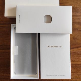 シャオミ(Xiaomi)の新品未使用 Xiaomi 13T アルパインブルー　一括精算済み(スマートフォン本体)