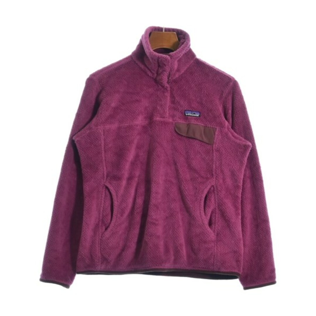 patagonia(パタゴニア)のpatagonia パタゴニア スウェット M 紫 【古着】【中古】 レディースのトップス(トレーナー/スウェット)の商品写真