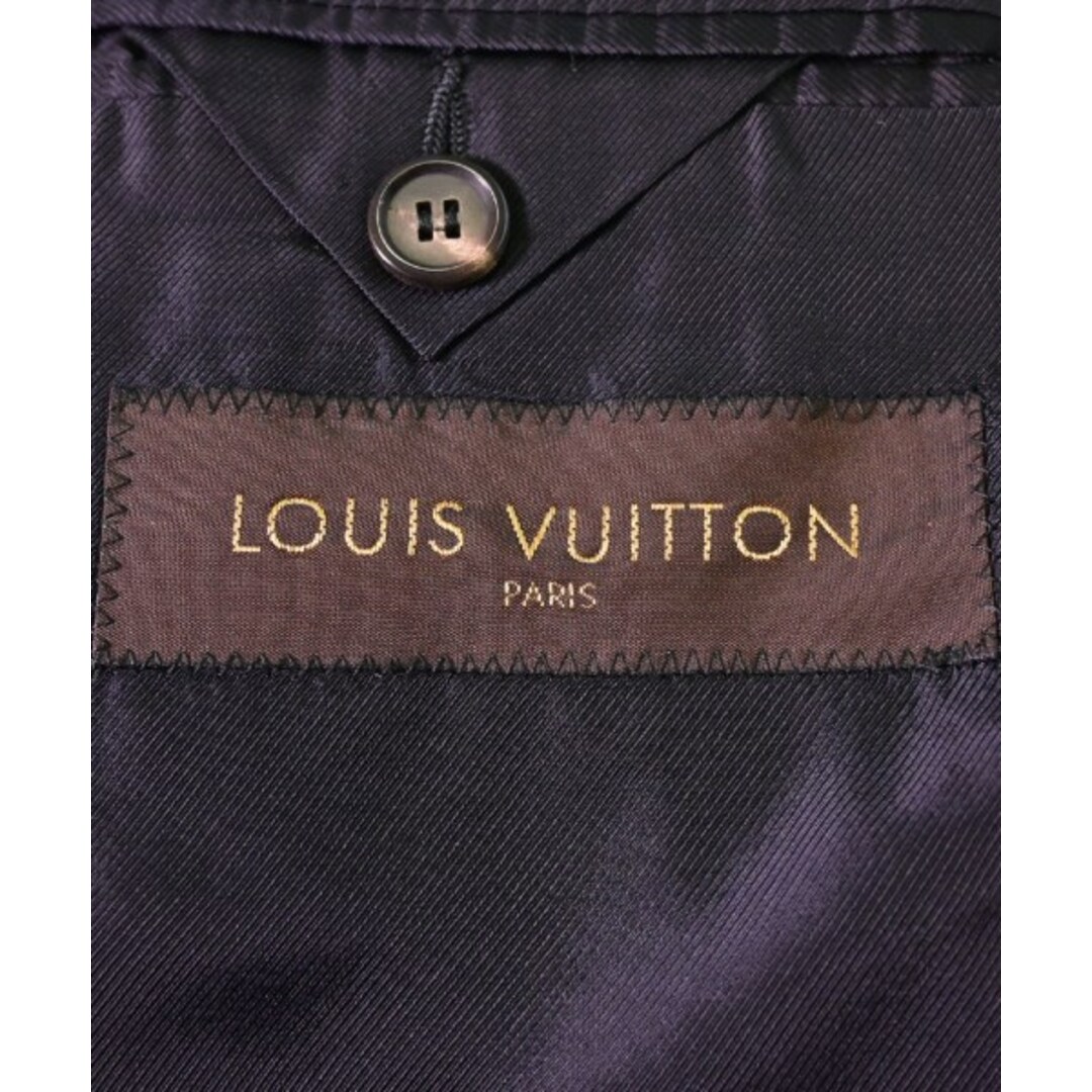 LOUIS VUITTON(ルイヴィトン)のLOUIS VUITTON ルイヴィトン チェスターコート 48(L位) 黒 【古着】【中古】 メンズのジャケット/アウター(チェスターコート)の商品写真