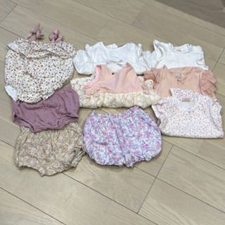 petit main - プティマイン♡9点まとめ売り♡夏服♡80