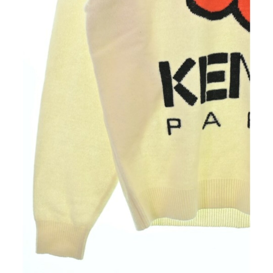 KENZO(ケンゾー)のKENZO ケンゾー ニット・セーター M 白 【古着】【中古】 メンズのトップス(ニット/セーター)の商品写真