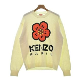 ケンゾー(KENZO)のKENZO ケンゾー ニット・セーター M 白 【古着】【中古】(ニット/セーター)