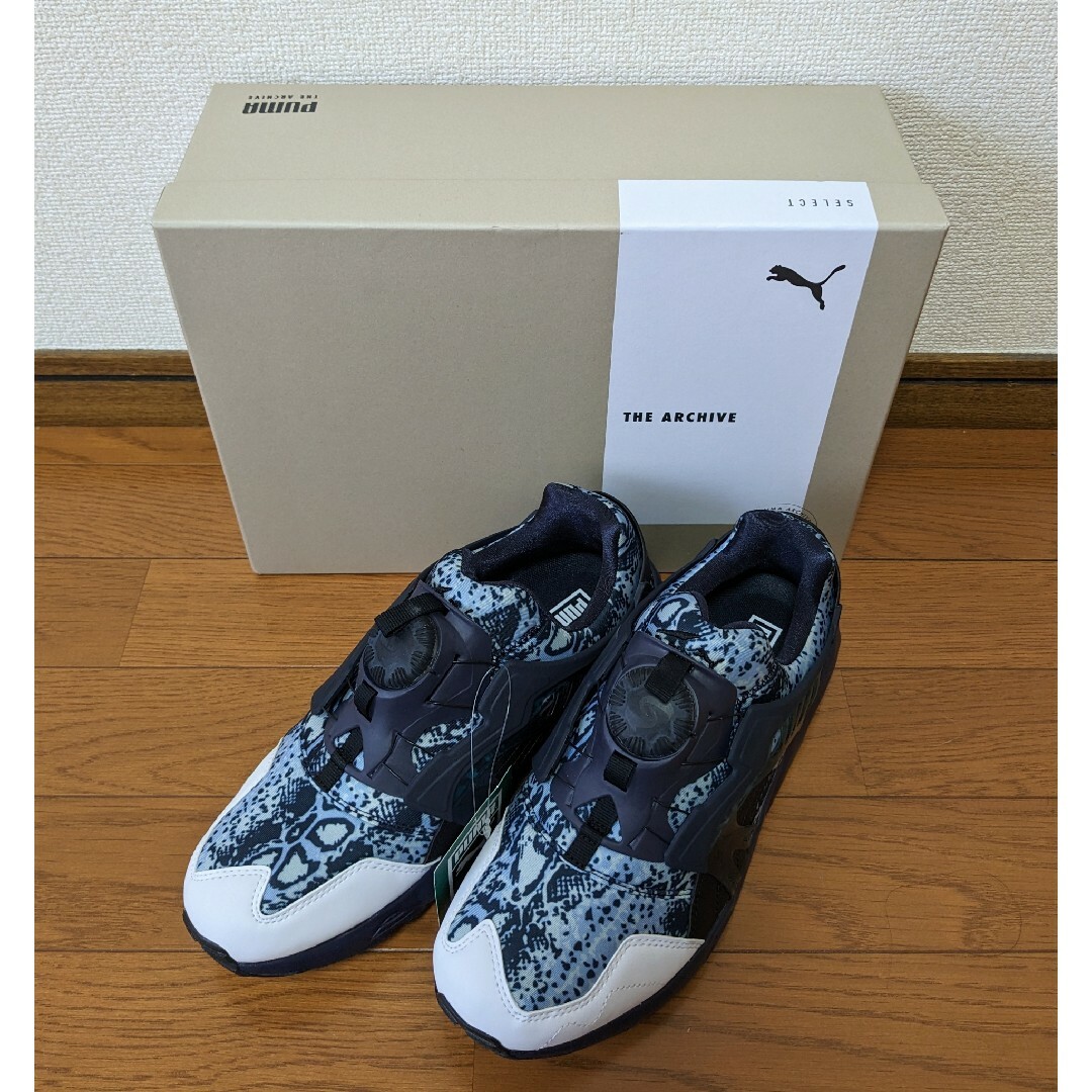 PUMA(プーマ)の27.5 新品 プーマ ディスク ブレイズ スネーク 391961 01 メンズの靴/シューズ(スニーカー)の商品写真