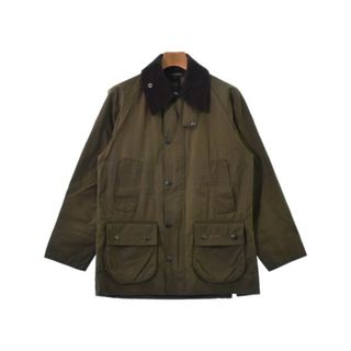 Barbour バブアー ミリタリーブルゾン -(S位) カーキ 【古着】【中古】