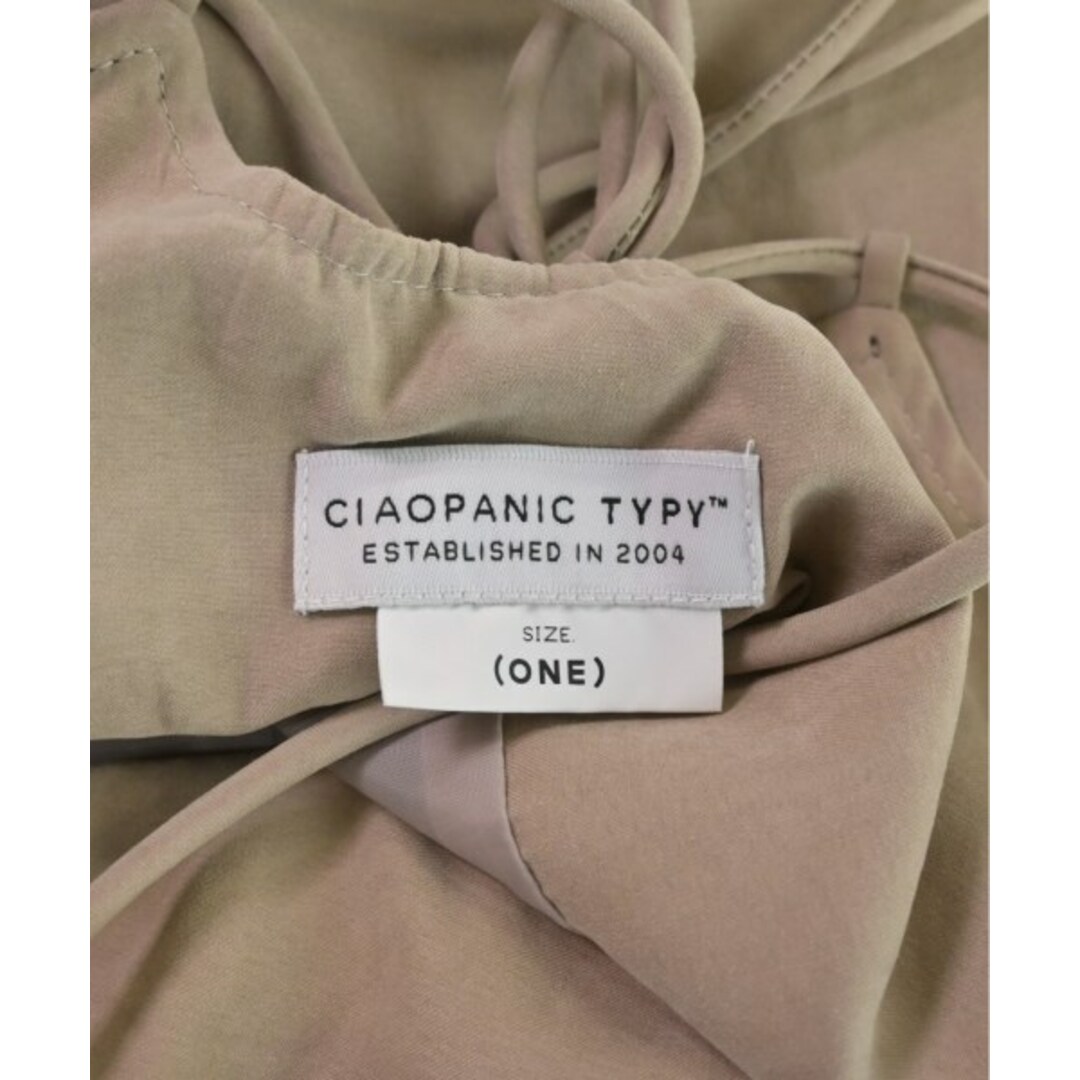 CIAOPANIC TYPY(チャオパニックティピー)のCiaopanic Typy ワンピース ONE ベージュ 【古着】【中古】 レディースのワンピース(ひざ丈ワンピース)の商品写真