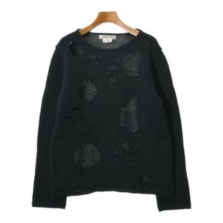 コムデギャルソン(COMME des GARCONS)のCOMME des GARCONS コムデギャルソン ニット・セーター L 黒 【古着】【中古】(ニット/セーター)