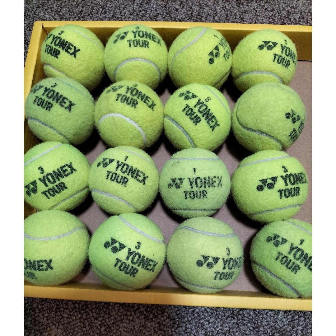 ヨネックスのテニスボール 20球 スポーツ/アウトドアのテニス(ボール)の商品写真