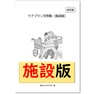 （施設版）ケアプラン文例・記入例　(語学/参考書)