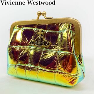 ヴィヴィアンウエストウッド(Vivienne Westwood)のヴィヴィアンウエストウッド　コインケース　小銭入れ　がま口　ゴールド(財布)