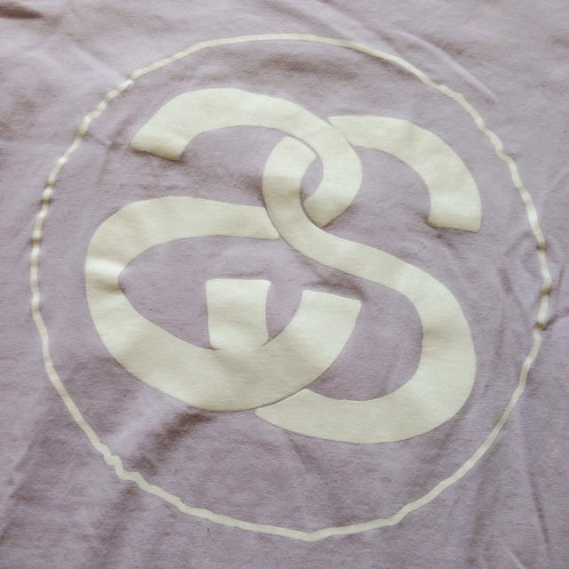 STUSSY(ステューシー)のstussy♡パープルTシャツ レディースのトップス(Tシャツ(半袖/袖なし))の商品写真