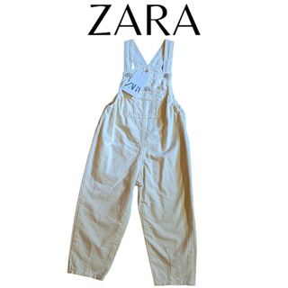 ザラ(ZARA)の【新品】ZARA　スナップボタンツイルオーバーオール(パンツ/スパッツ)