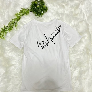 ヨウジヤマモト(Yohji Yamamoto)のYohji Yamamoto ヨウジヤマモト Tシャツ ロゴ GroundY(Tシャツ/カットソー(半袖/袖なし))