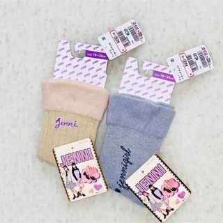 ジェニィ(JENNI)の19㎝-24㎝ジェニィ靴下ソックスJENNI新品　　2足セットまとめ売り(靴下/タイツ)