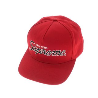 シュプリーム(Supreme)の【中古】シュプリーム Supreme 2022年秋冬 Classic Team 5-Panel スナップバック キャップ レッド【メンズ】(キャップ)