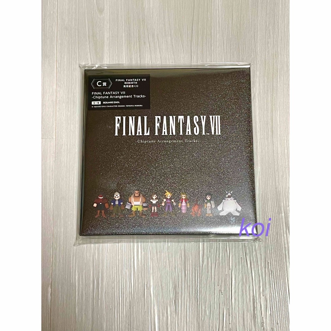 即日発送 FF7 リバース 発売記念くじ C賞 CD チップチューン 即日発送 FF7 リバース 発売記念くじ C賞 CD チップチューン