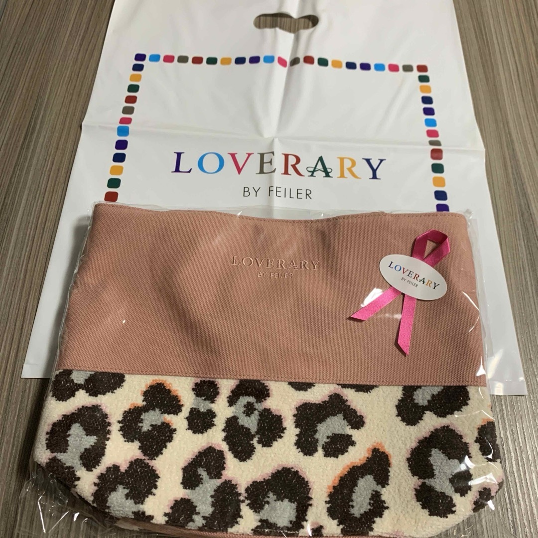 LOVERARY♡BY FEILER♡限定 トートバッグ レオパード柄