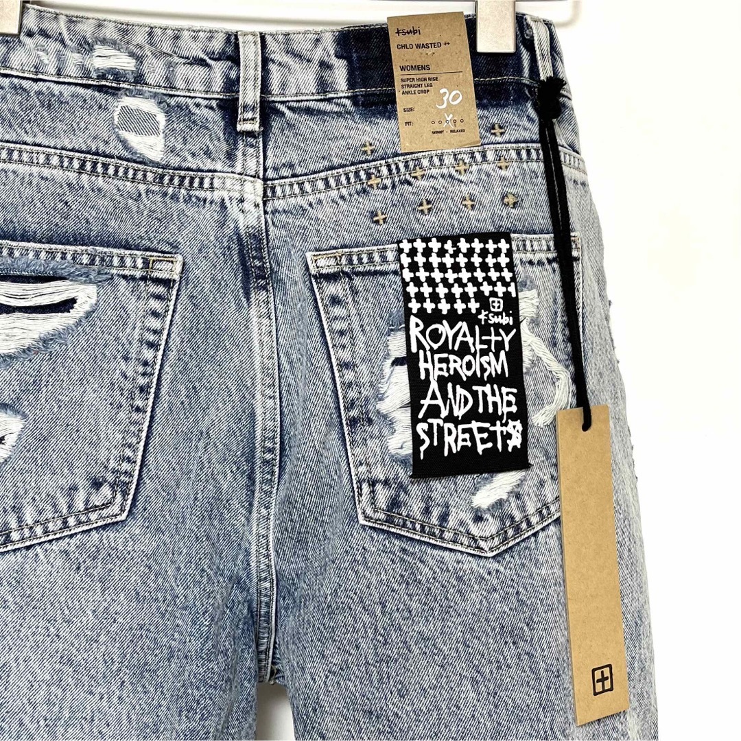 ksubi - 新品 ksubi CHLO OVERKAST 30 スビ ダメージデニムの ksubi - 新品 ksubi CHLO OVERKAST 30 スビ ダメージデニムの
