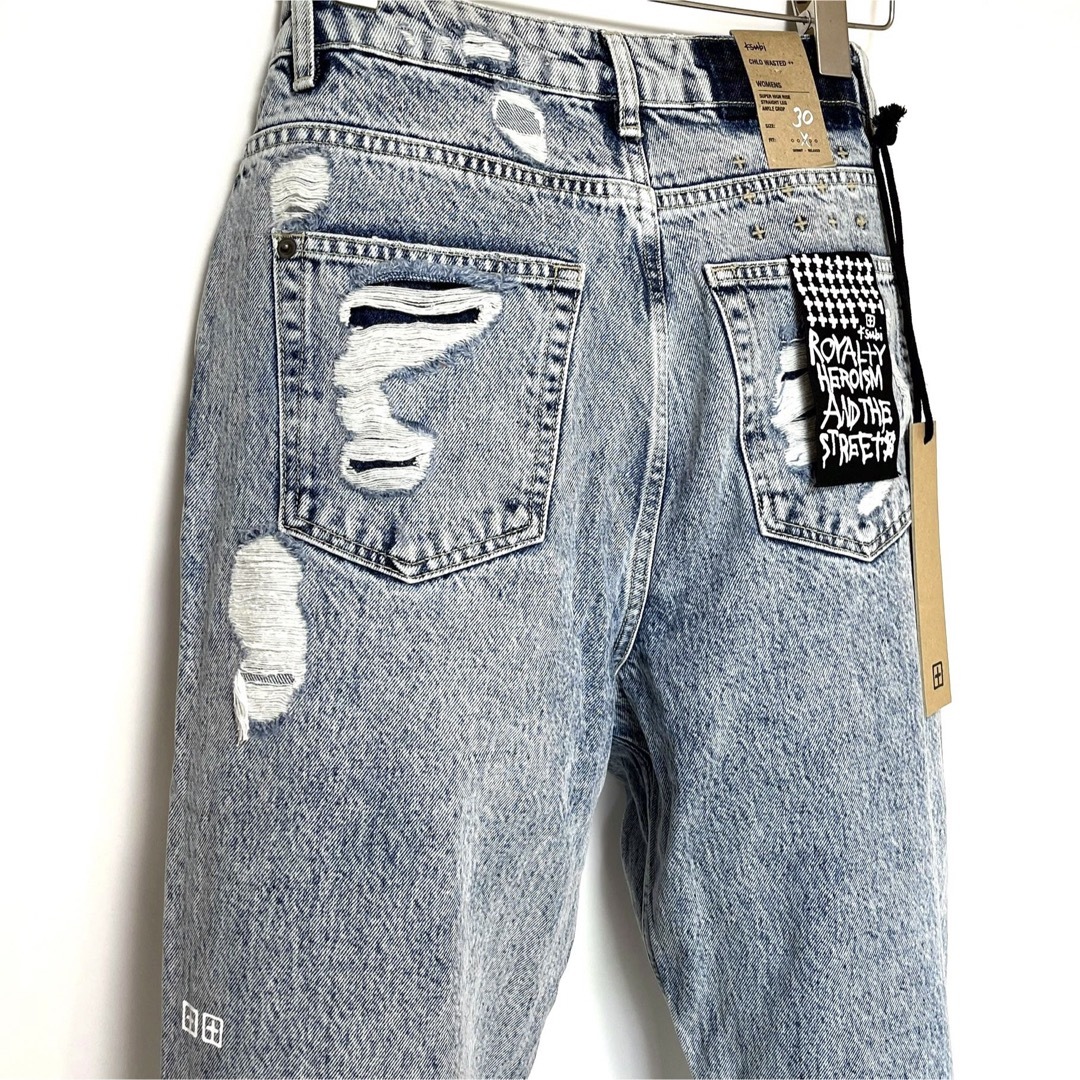 ksubi - 新品 ksubi CHLO OVERKAST 30 スビ ダメージデニムの ksubi - 新品 ksubi CHLO OVERKAST 30 スビ ダメージデニムの