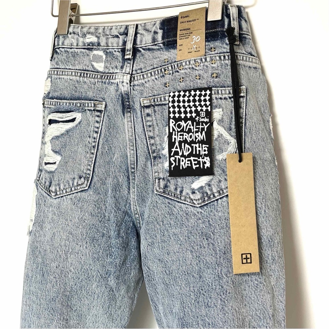 ksubi - 新品 ksubi CHLO OVERKAST 30 スビ ダメージデニムの ksubi - 新品 ksubi CHLO OVERKAST 30 スビ ダメージデニムの