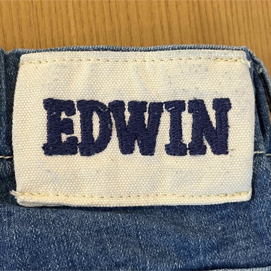 EDWIN(エドウィン)の110サイズEDWINストレッチスキニーデニムパンツ キッズ/ベビー/マタニティのキッズ服男の子用(90cm~)(パンツ/スパッツ)の商品写真