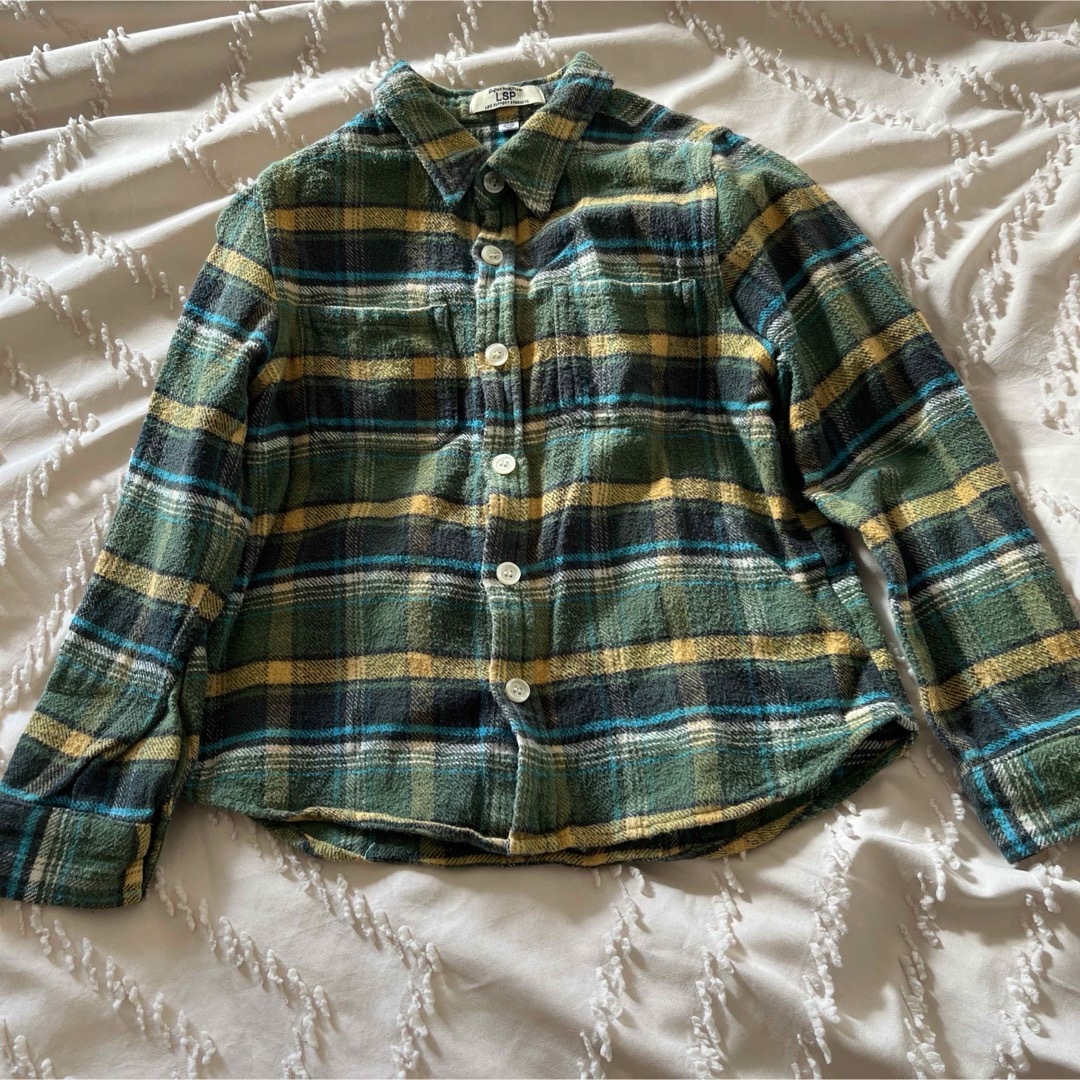 MARKEY'S(マーキーズ)のシャツ　ネルシャツ　チェック　マーキーズ キッズ/ベビー/マタニティのキッズ服男の子用(90cm~)(Tシャツ/カットソー)の商品写真