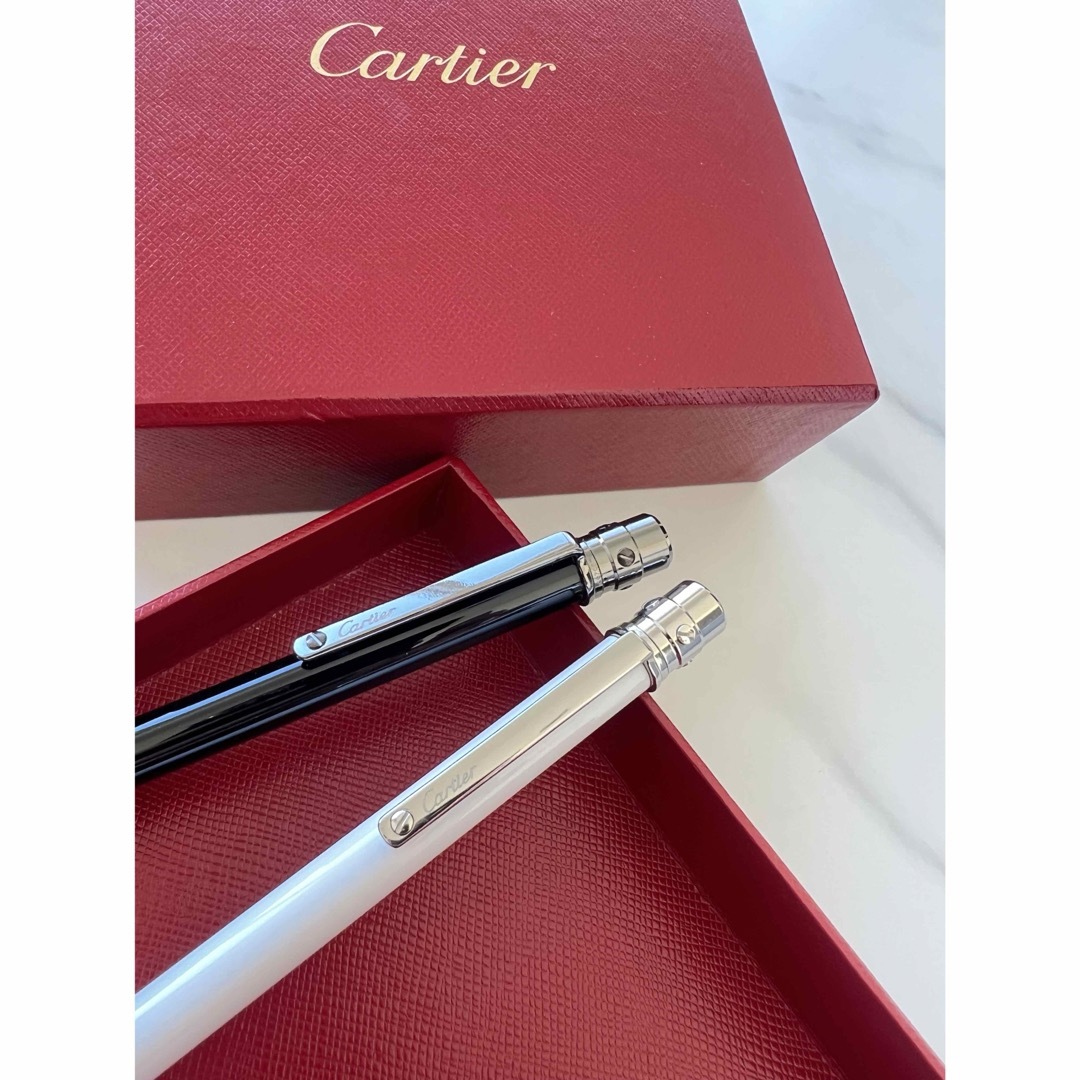 カルティエ Cartier トリニティ ボルドースライド式 ボールペン