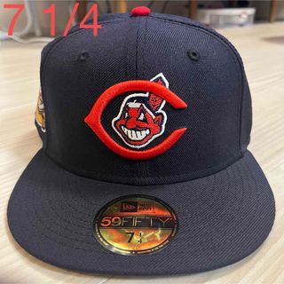 ニューエラー(NEW ERA)のNEWERA Cleveland Indians インディアンス ネイビー(キャップ)