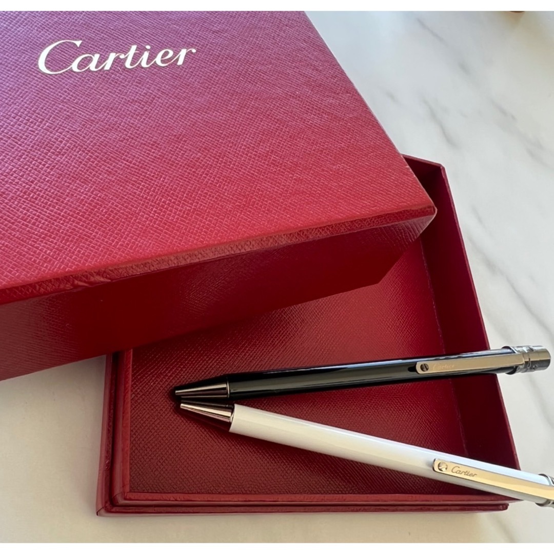 Cartier(カルティエ)のベストセラー　カルティエ　ボールペン　ゴールド　ボルドー　シルバー　オススメ メンズのメンズ その他(その他)の商品写真