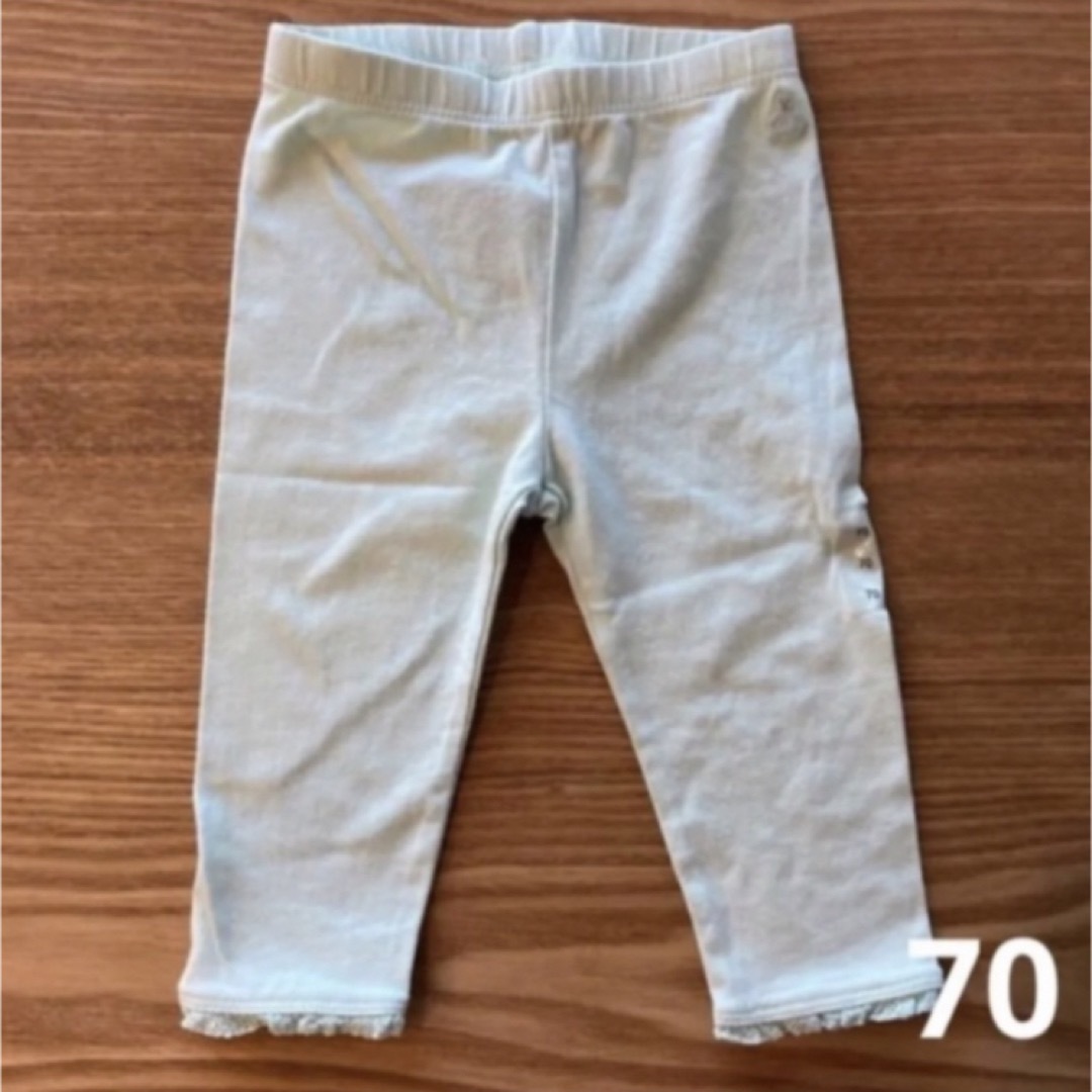 babyGAP(ベビーギャップ)のベビーギャップ レギンス パンツ ミントグリーン 70 キッズ/ベビー/マタニティのベビー服(~85cm)(パンツ)の商品写真