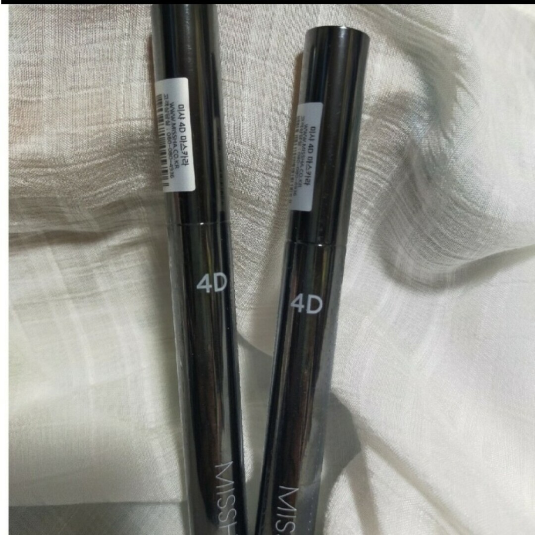 MISSHA(ミシャ)のMISSHA 4Dマスカラ ボリューム 2本 コスメ/美容のベースメイク/化粧品(マスカラ)の商品写真