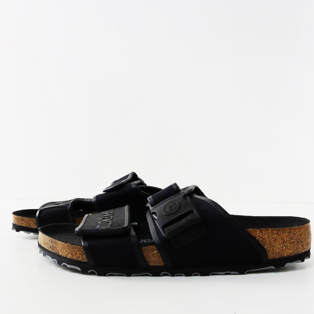 BIRKENSTOCK(ビルケンシュトック)の未使用 ビルケンシュトック BIRKENSTOCK Rotterdam サンダル 40/ブラック ロッテルダム マイクロファイバー 26cm メンズ【2400013756310】 メンズの靴/シューズ(サンダル)の商品写真