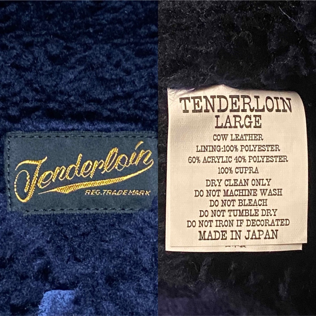 TENDERLOIN - 希少Lサイズ テンダーロイン サドル スウェード TENDERLOIN - 希少Lサイズ テンダーロイン サドル スウェード