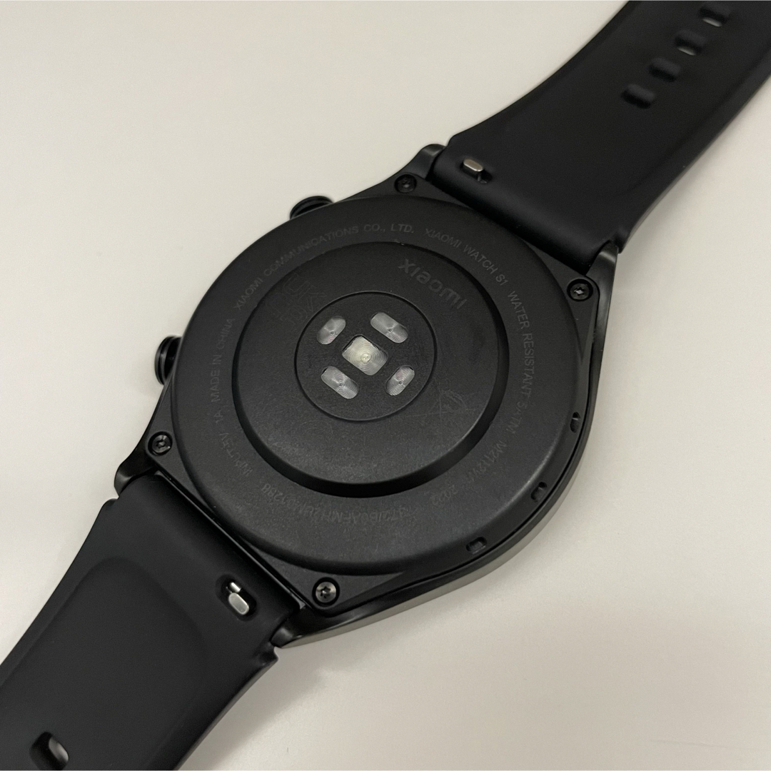 Xiaomi(シャオミ)のXiaomi WATCH S1 BLACK スマホ/家電/カメラのスマートフォン/携帯電話(その他)の商品写真